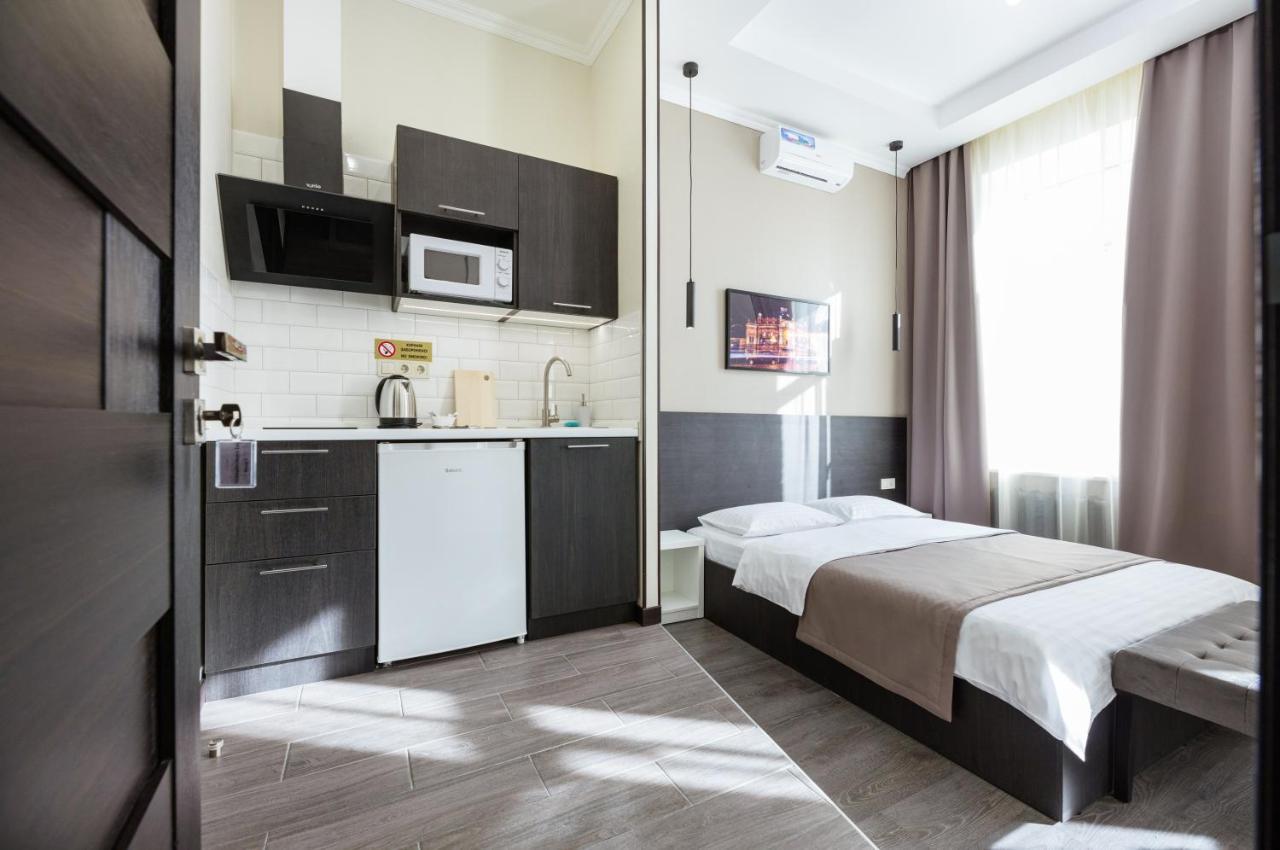 Apart Hotel Maidan Kiev Bagian luar foto