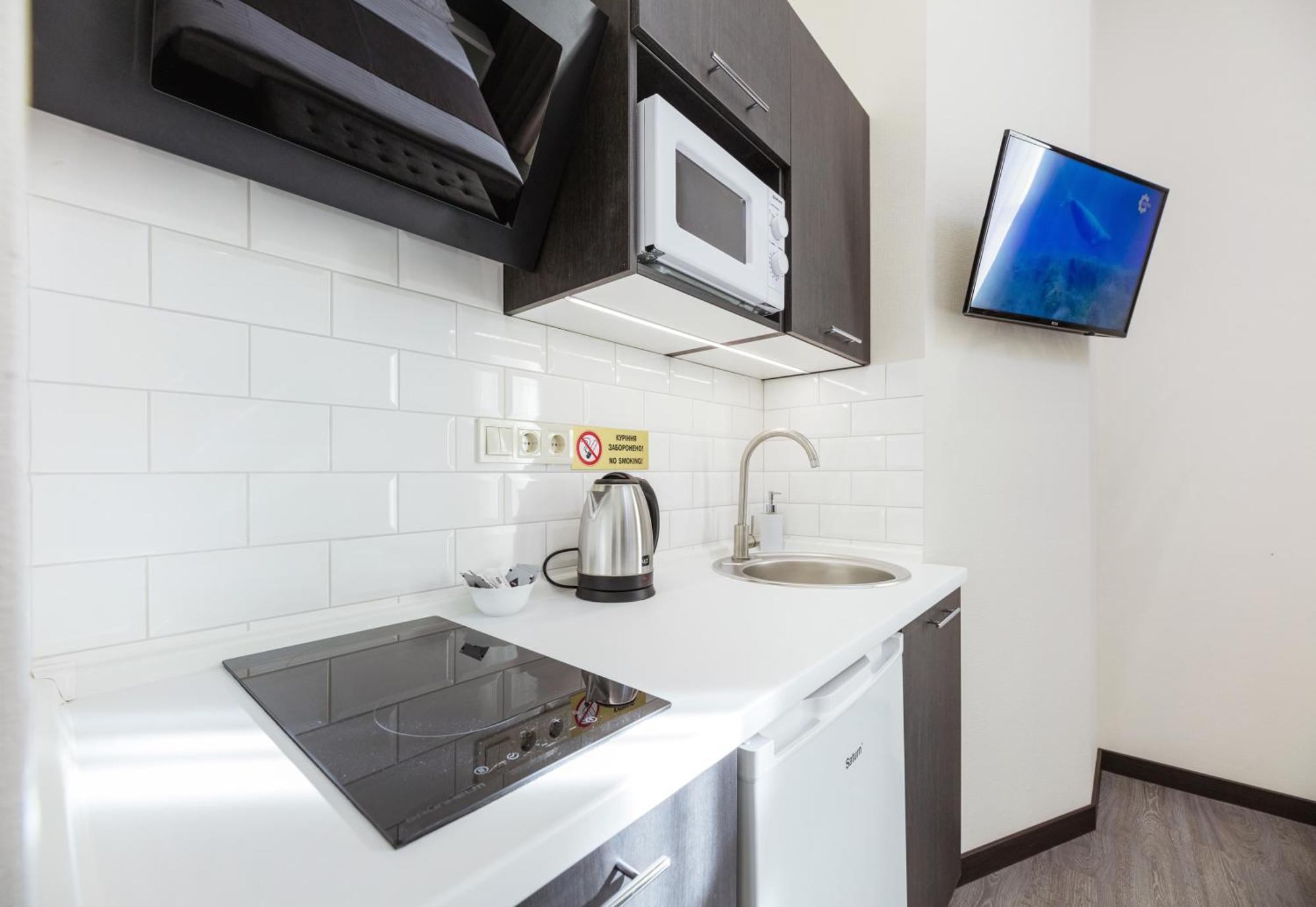 Apart Hotel Maidan Kiev Bagian luar foto